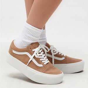 Vans Soft Suede Old Skool Stackform Sneakers